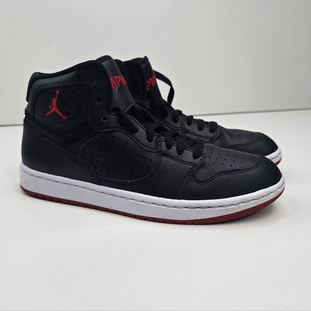 Nike Jordan Access Bred Black White Red Jumpman Men's Size 8.5 AR376-001